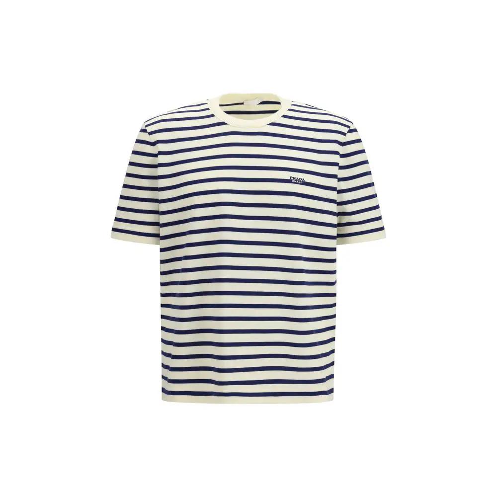 Prada Blue Cotton Sweatshirt