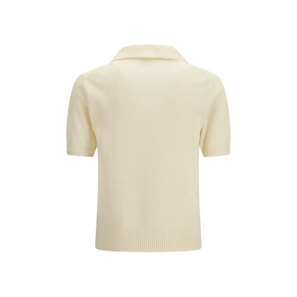 Polo en Coton Beige Dolce & Gabbana