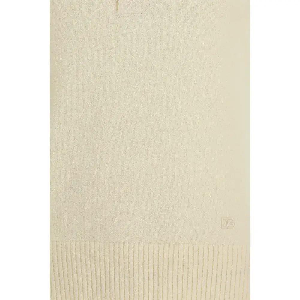 Polo en Coton Beige Dolce & Gabbana