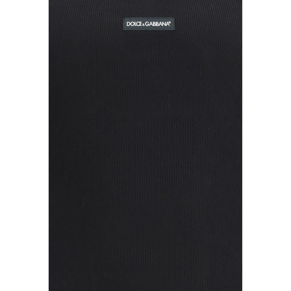 Dolce & Gabbana Black Cotton Top