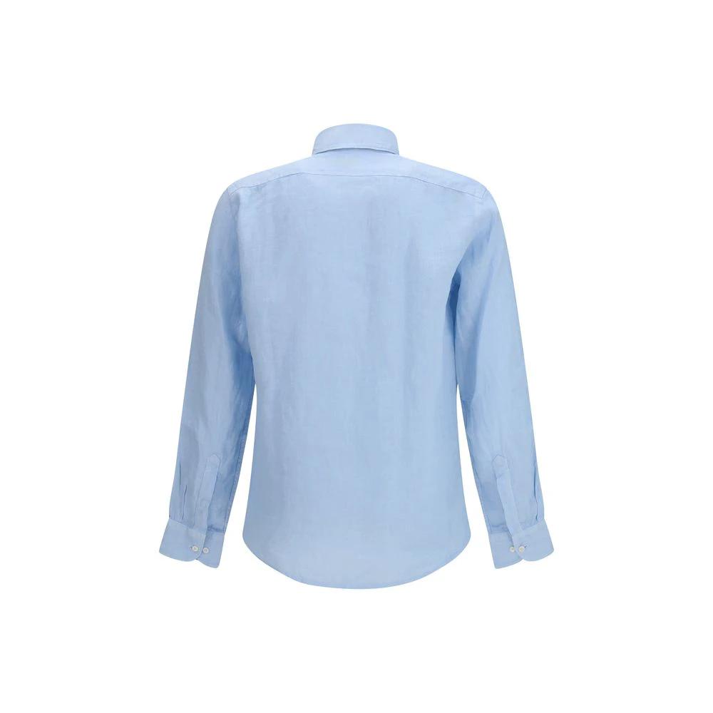 Men’s Linen Shirt – Brooksfield Classic Button-Up Lightweight Summer Shirt SS26