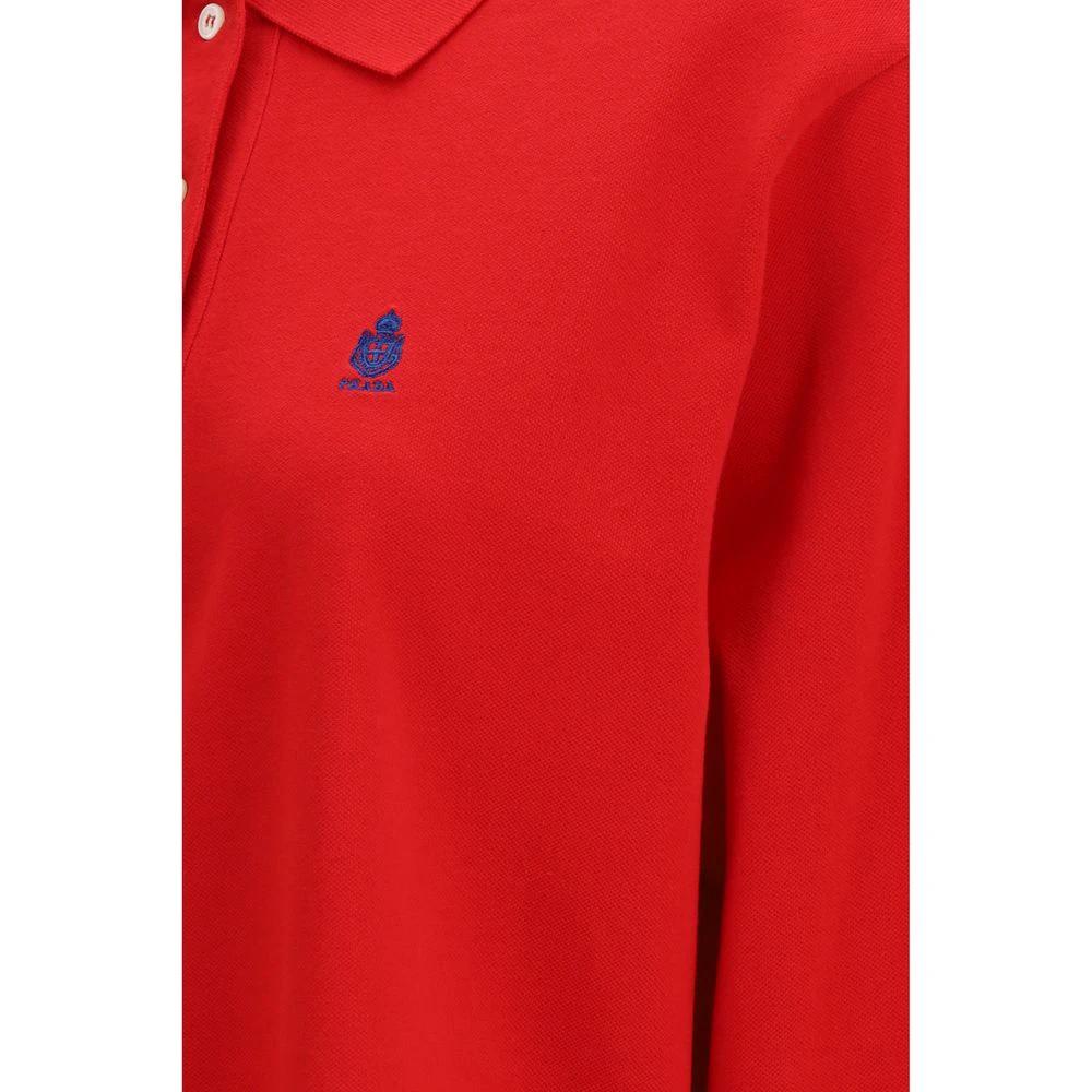 Polo Prada multicolore en coton