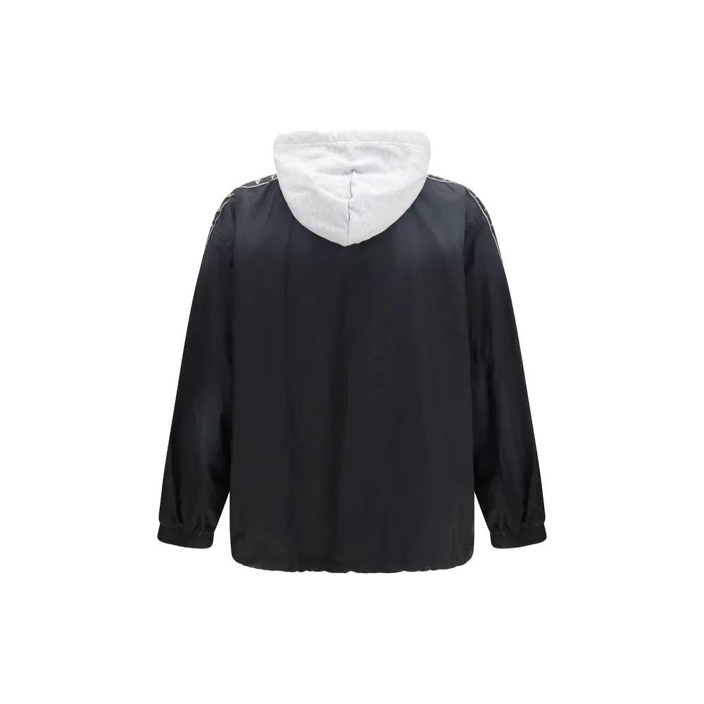 Balenciaga Black Polyester Shell Jacket