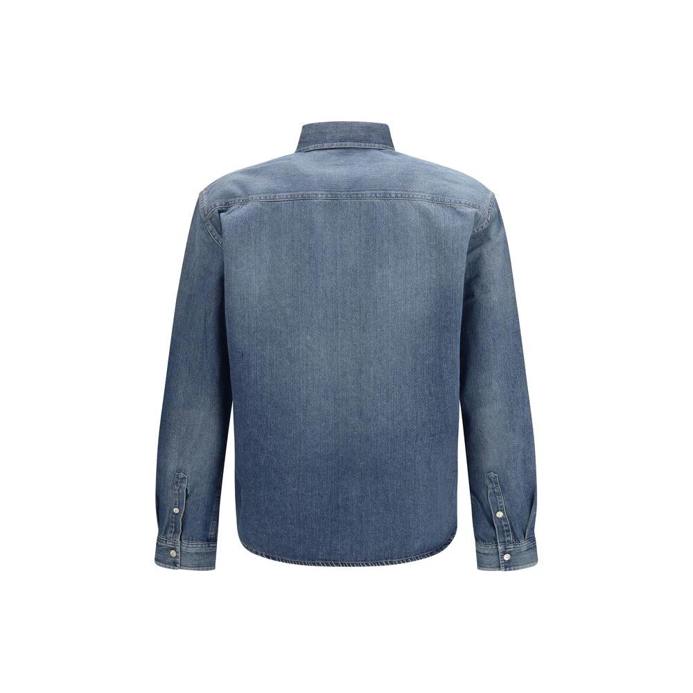 Saint Laurent Blue Denim Shirt