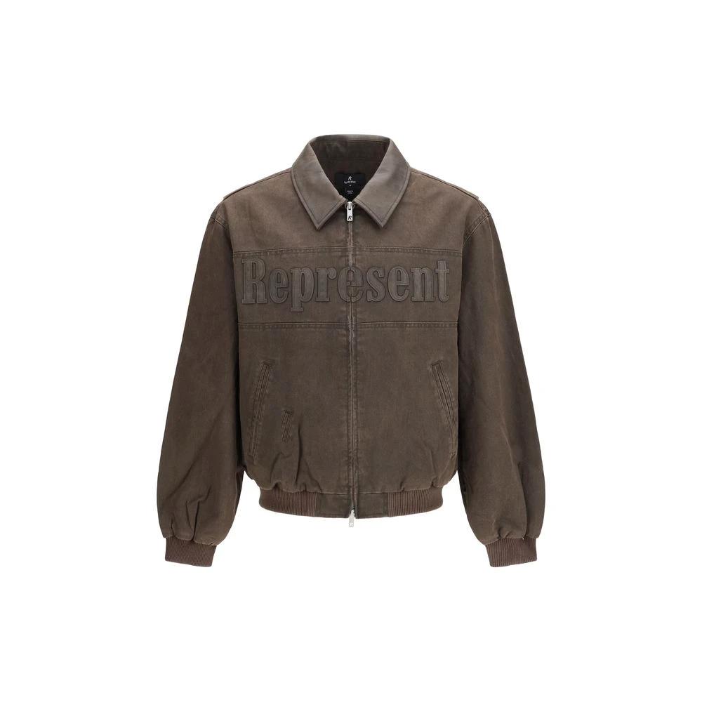 Represent Brown Cotton Bomber