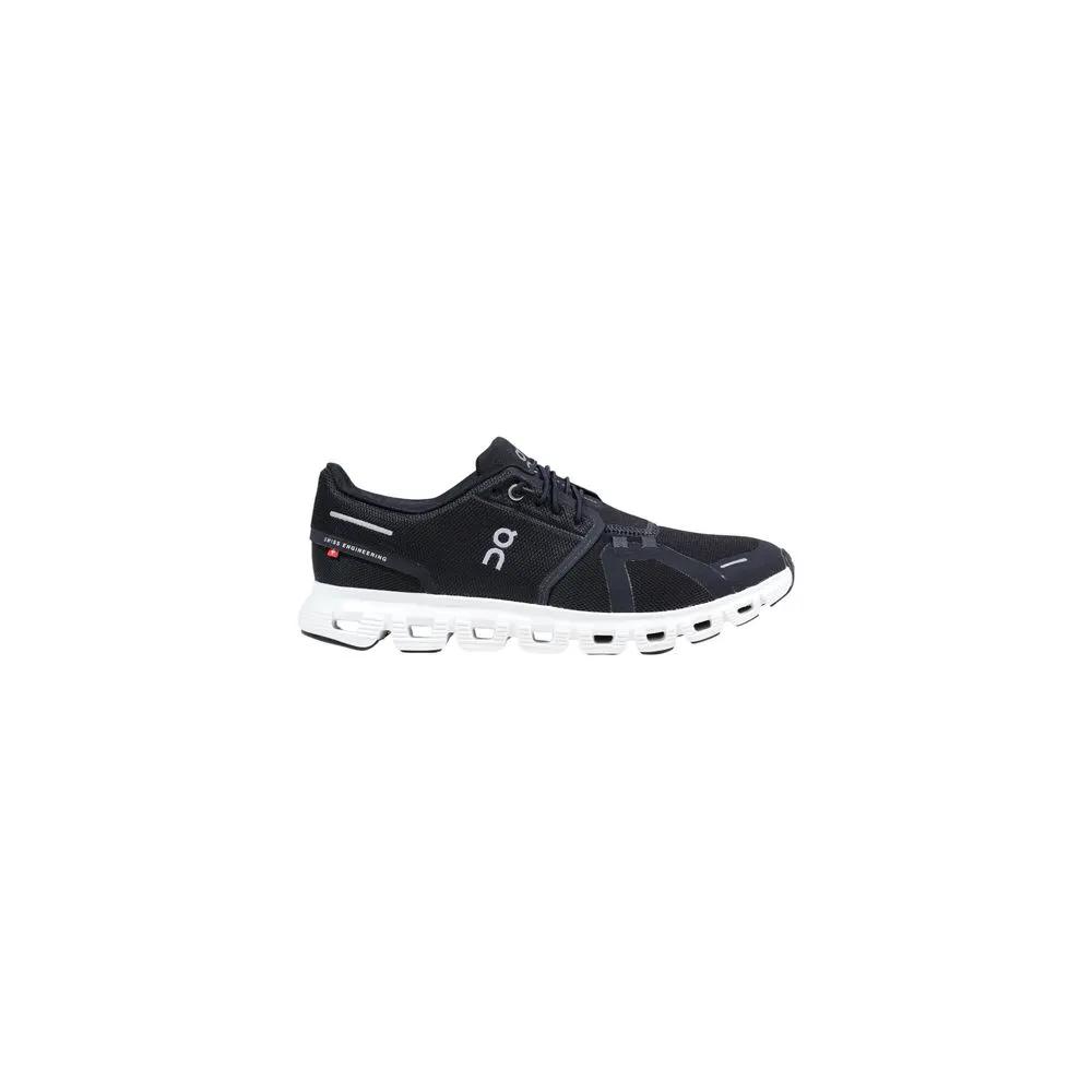 On Running Black And White Recycled Polyester Athletic Sneakers