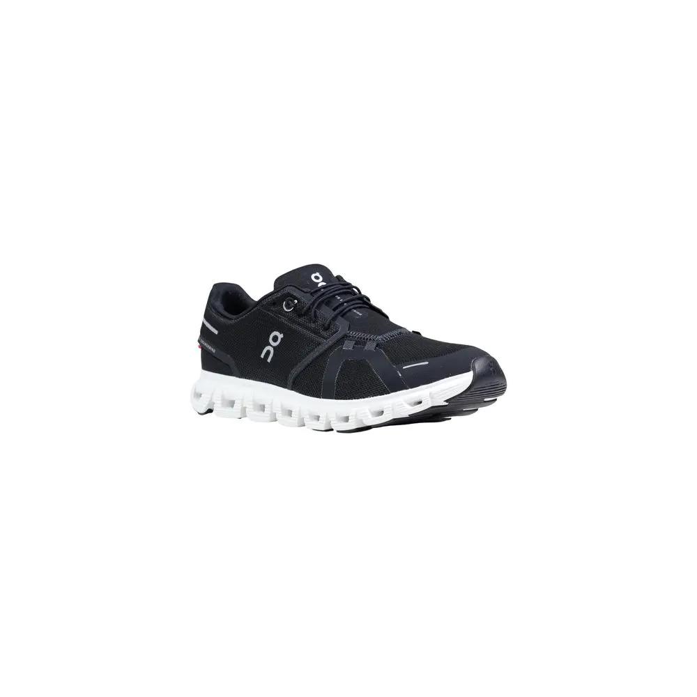 On Running Black And White Recycled Polyester Athletic Sneakers