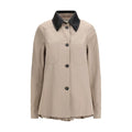 Manteau Max Mara beige en polyester