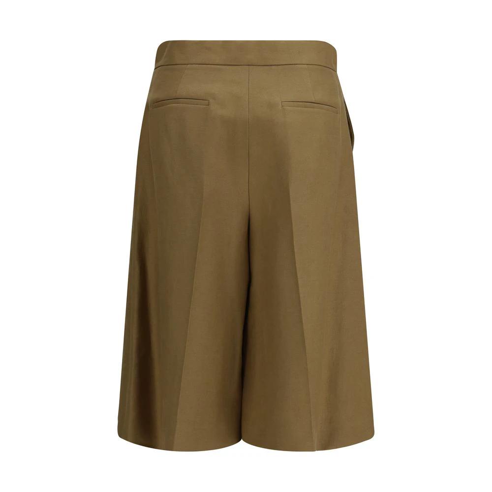 Short bermuda bicolore en lin Max Mara