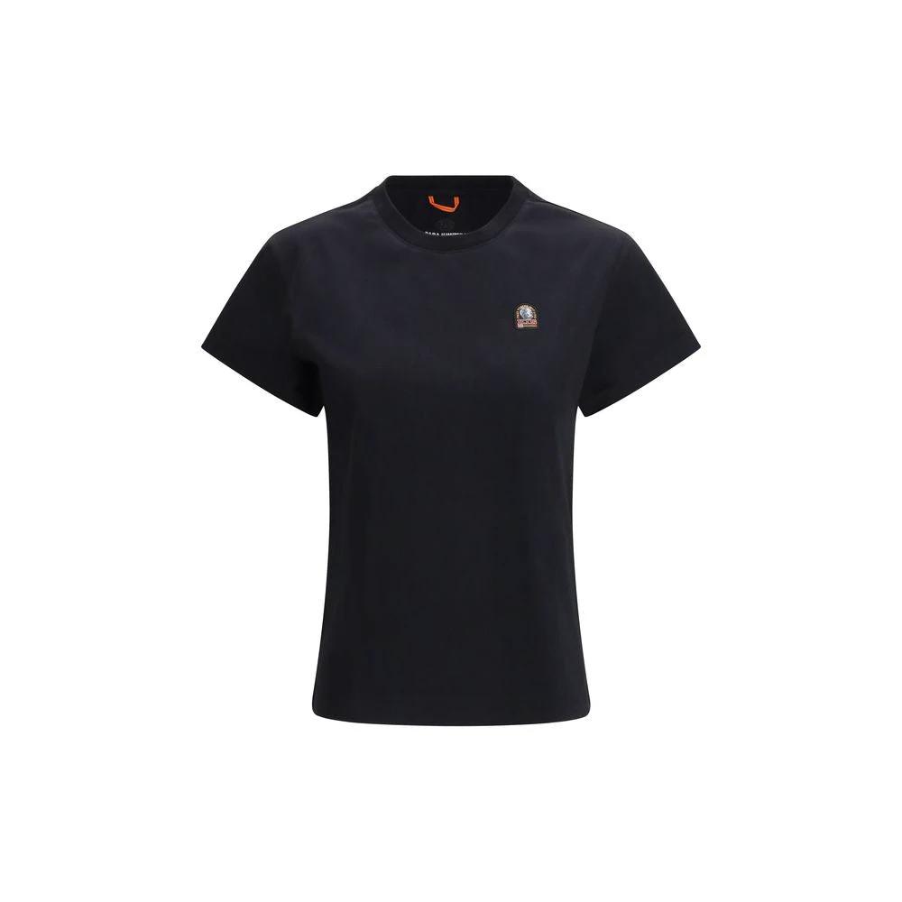 T-shirt en coton noir Parajumpers