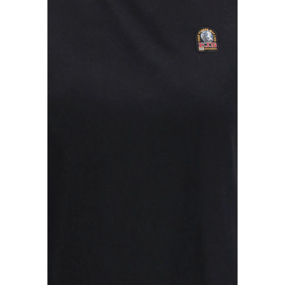 T-shirt en coton noir Parajumpers