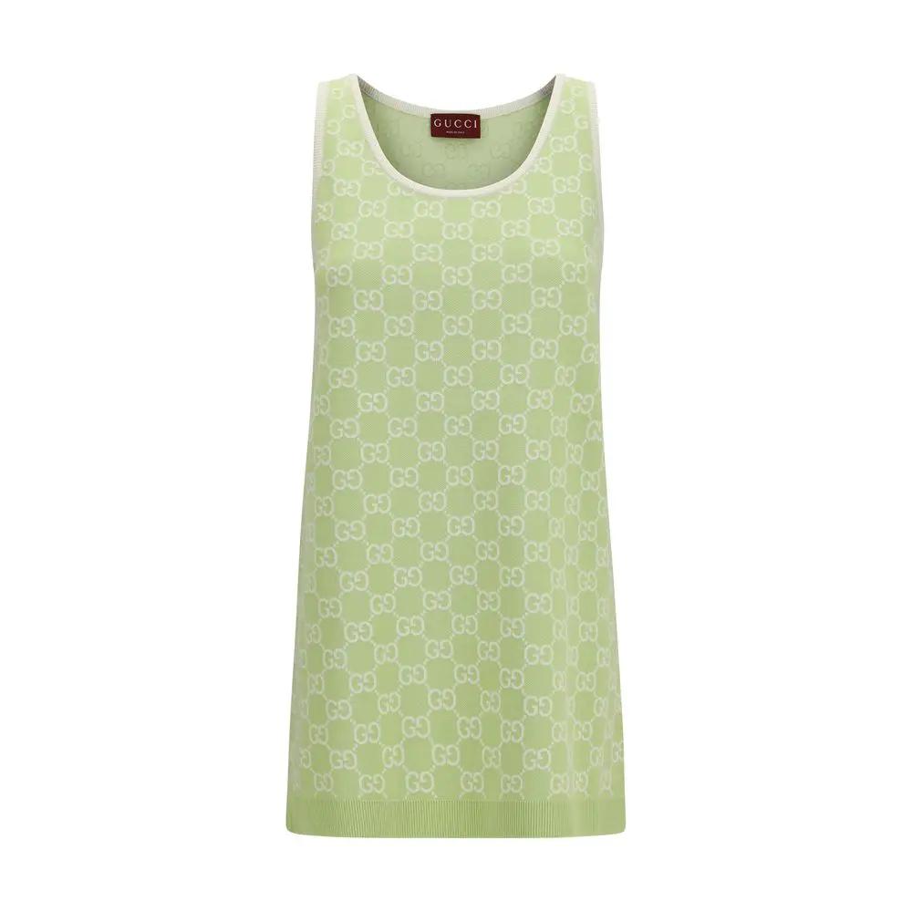 Gucci Bicolor Cotton Casual Dress