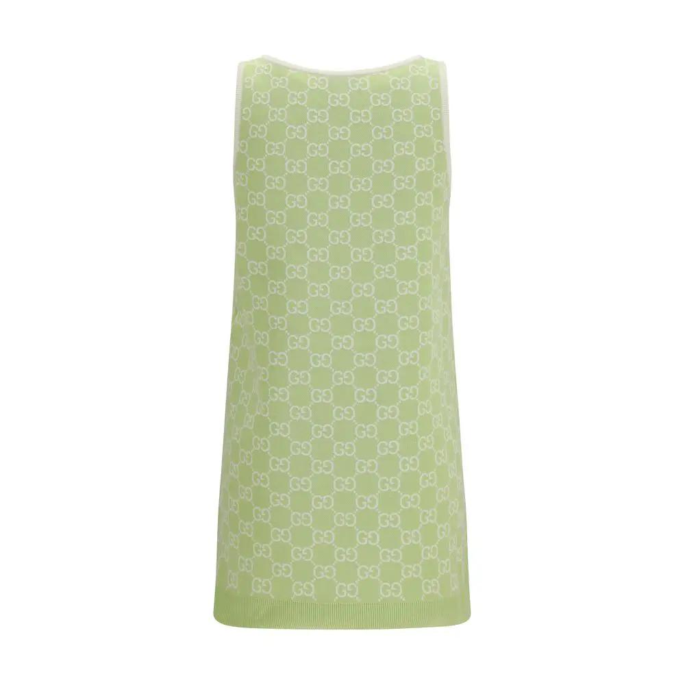 Gucci Bicolor Cotton Casual Dress