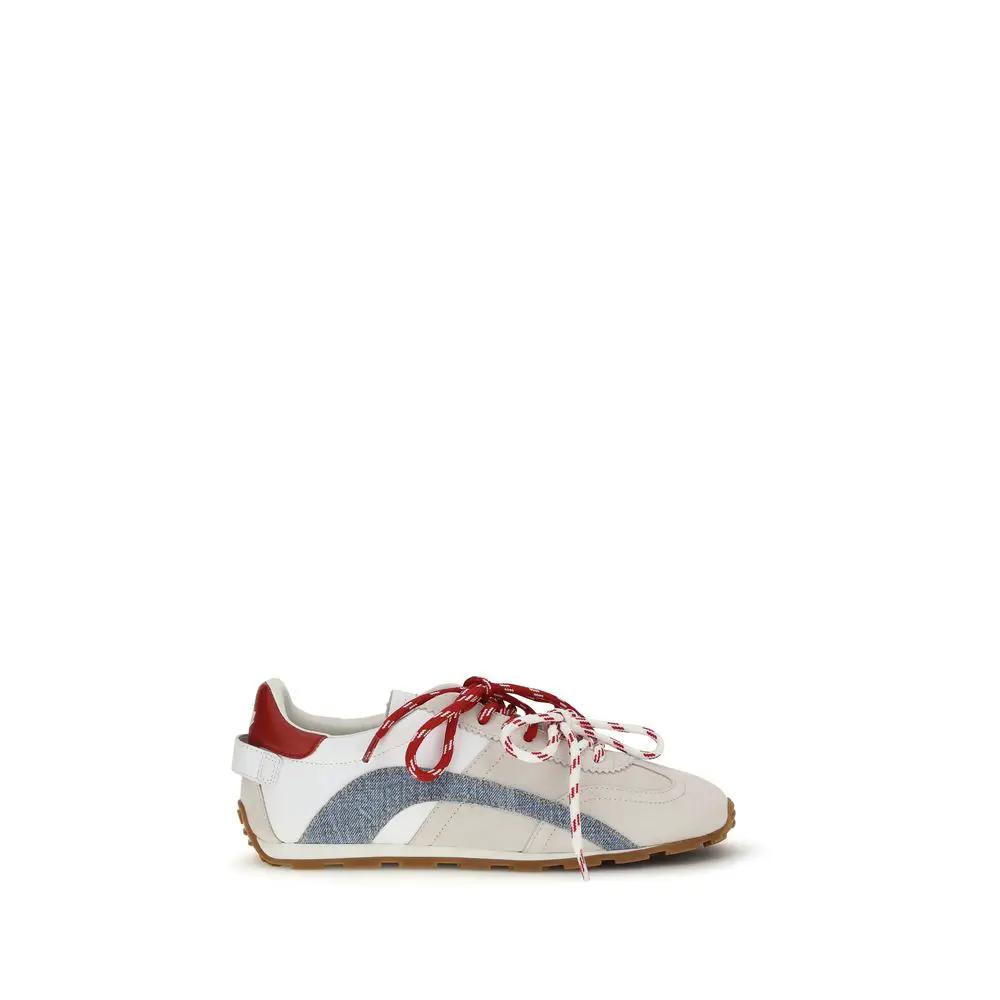 Baskets basses Dsquared² Bos Taurus en cuir de veau multicolore