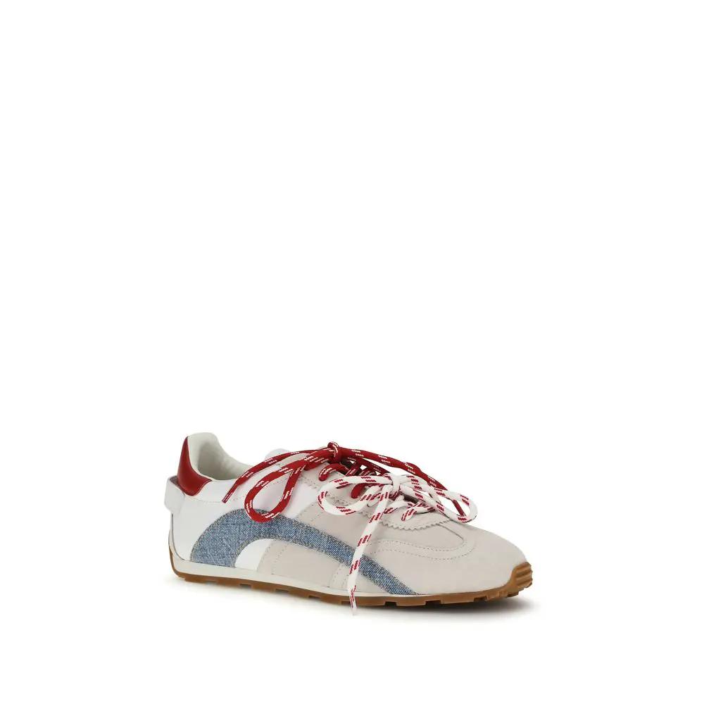 Baskets basses Dsquared² Bos Taurus en cuir de veau multicolore