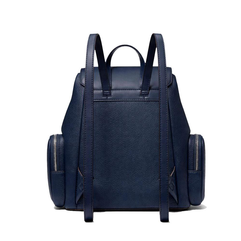 Sac à dos en fourrure bleu Michael Kors