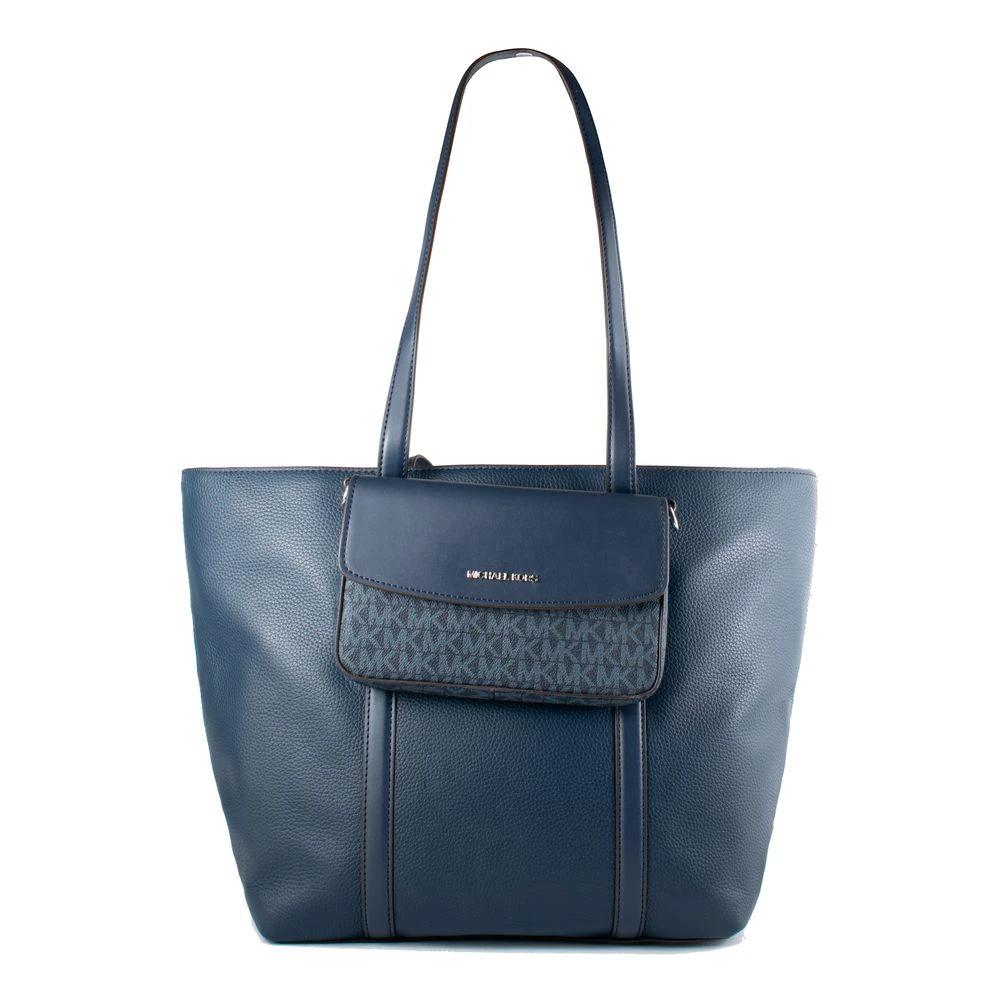 Michael Kors Blue Fur Handbag