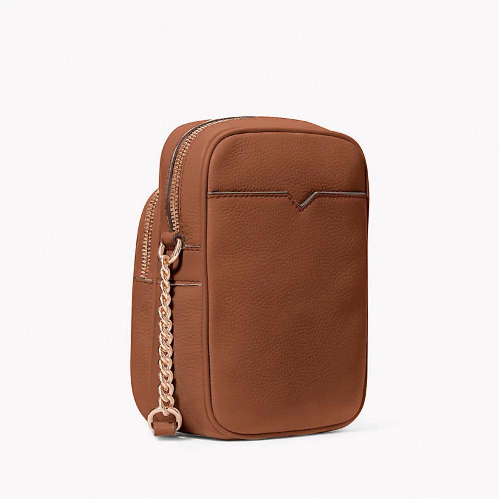 Bandoulière en cuir marron Michael Kors