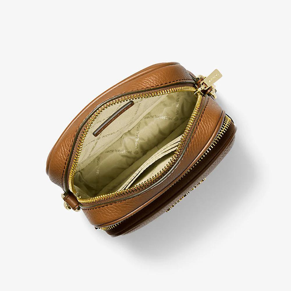 Bandoulière en cuir marron Michael Kors