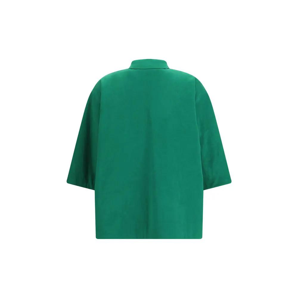 Prada Bicolor Polyethylene Biker Jacket