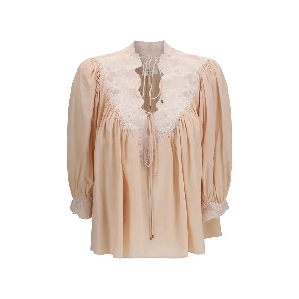 Chloé Multicolor Silk Blouse