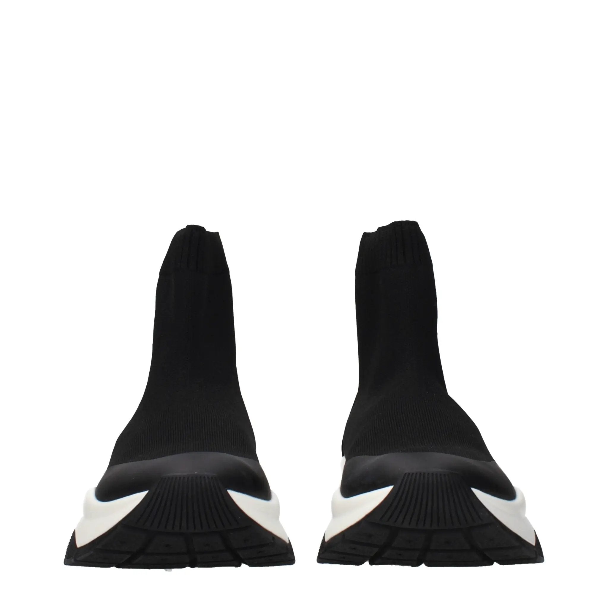 Bottines chaussettes noires femme – Bottines en maille Landon Logo Jimmy Choo