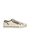 Women’s Beige Low Top Sneakers – Jimmy Choo Fenix Logo Casual Sneakers