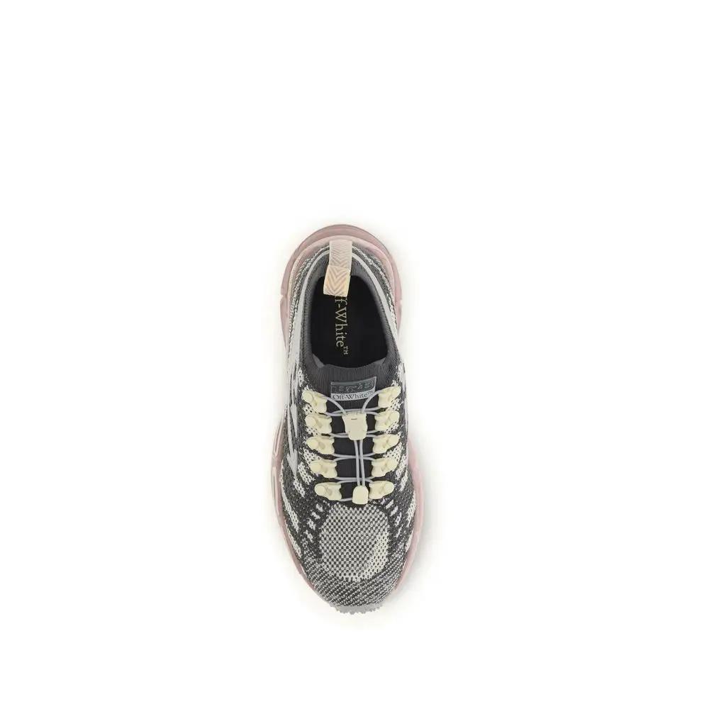 Off-White Multicolor Polyethylene Athletic Sneakers