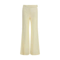 Pantalon évasé bicolore en viscose Max Mara