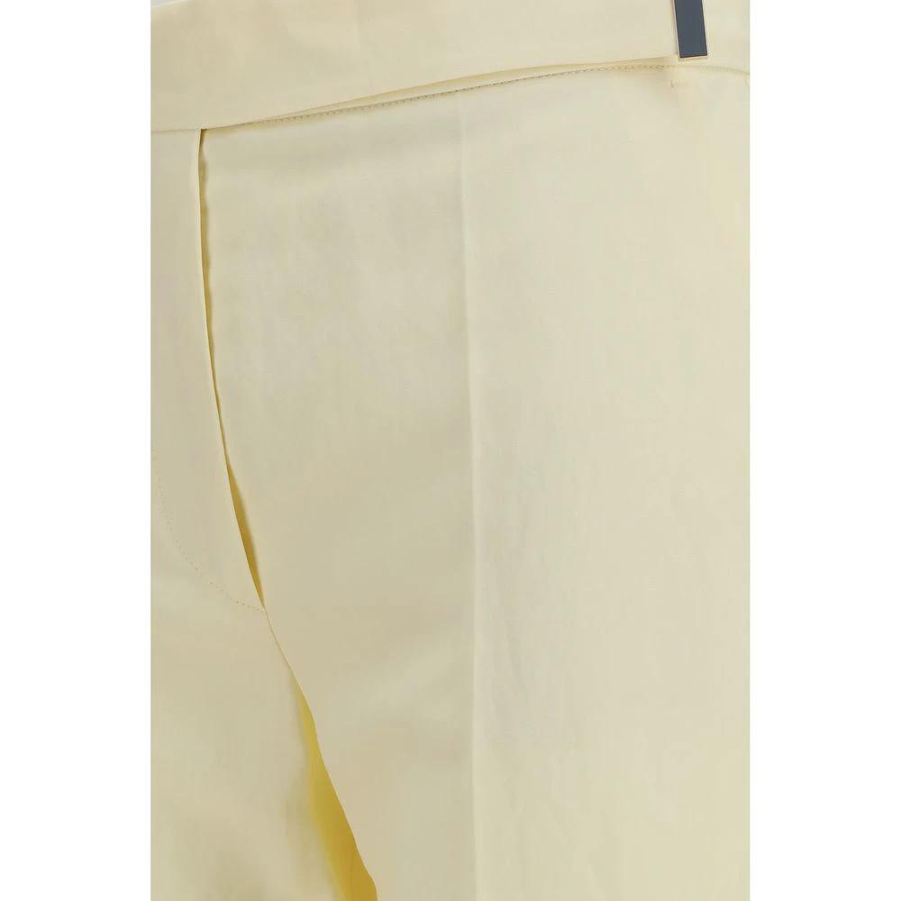 Pantalon évasé bicolore en viscose Max Mara