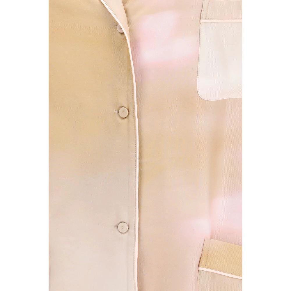 Chemise à motifs en soie multicolore Fabiana Filippi