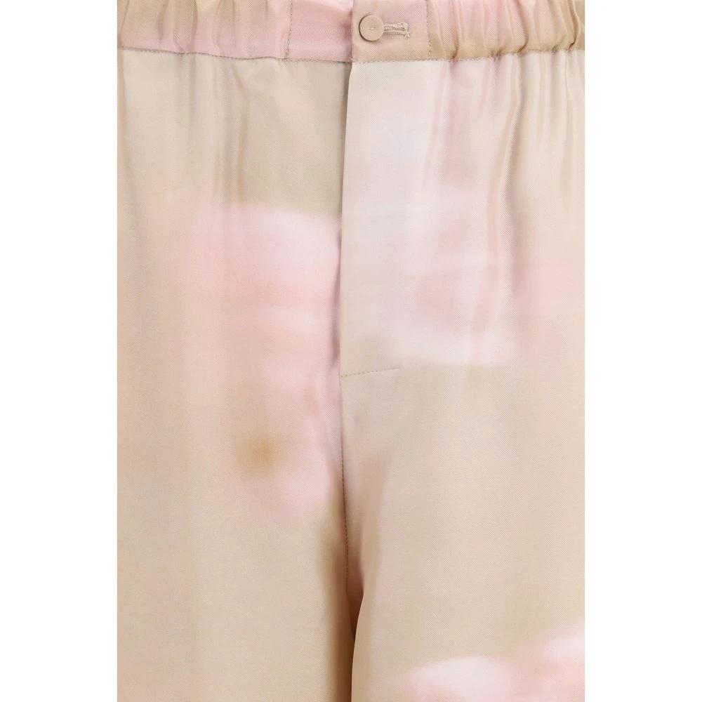 Fabiana Filippi Multicolor Silk Casual Pants