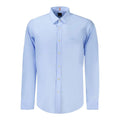 Hugo Boss Azzurro Cotton Men Shirt