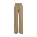 Max Mara Beige Linen Casual Pants