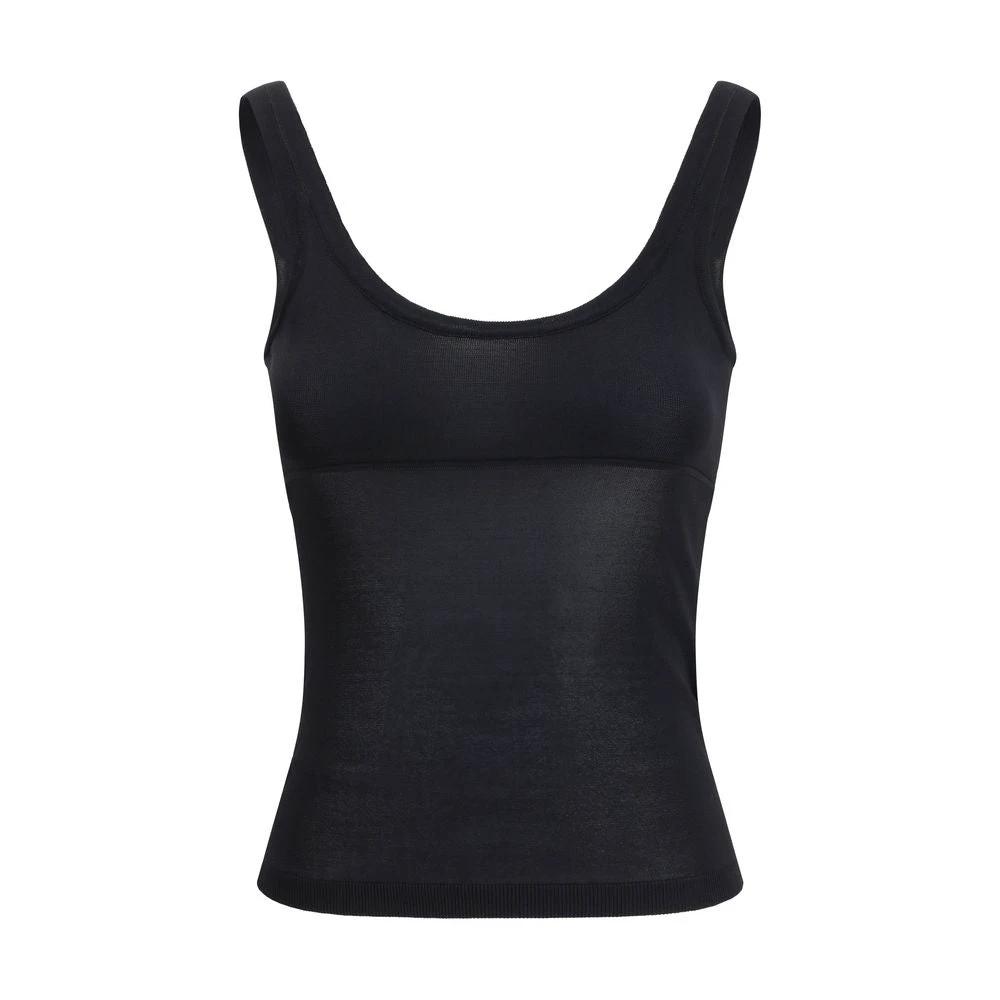 Chemise noire en viscose Max Mara