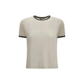 'S Max Mara Beige Linen T-Shirt