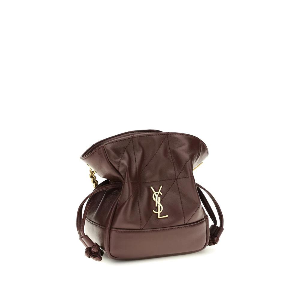 Sac bandoulière Saint Laurent Bordeaux Lamb Ovis Aries