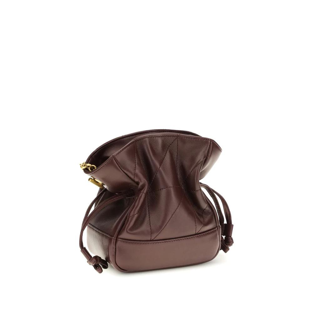Sac bandoulière Saint Laurent Bordeaux Lamb Ovis Aries