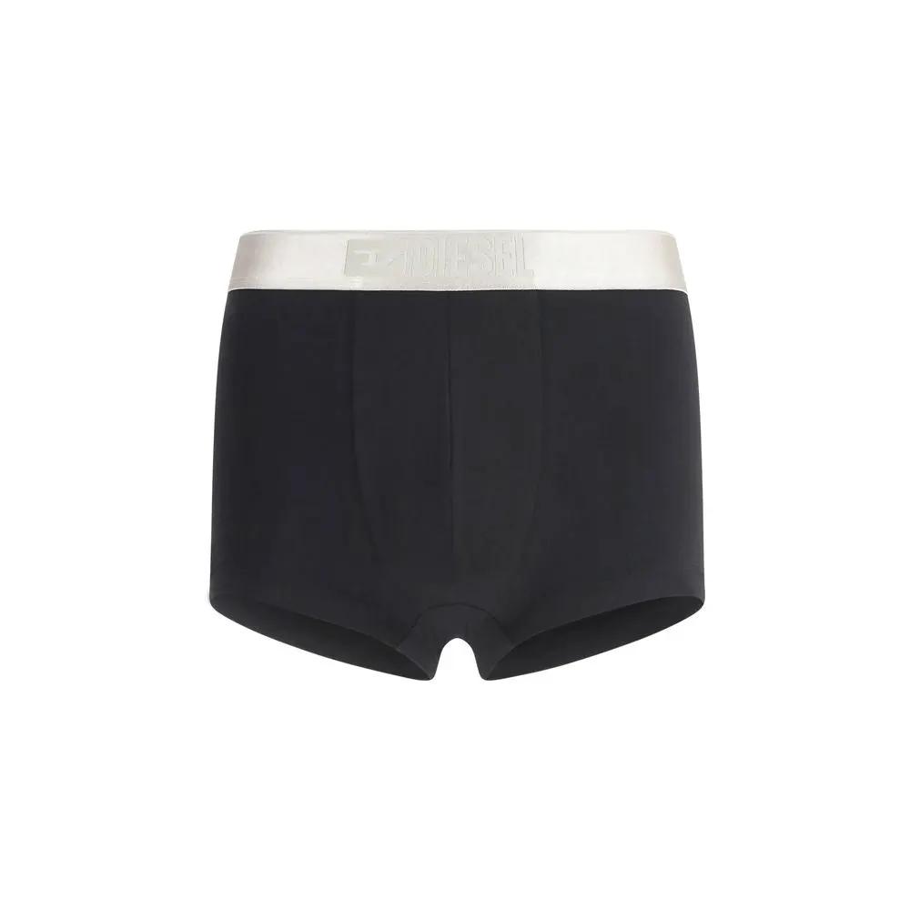 Diesel Black Cotton Boxers