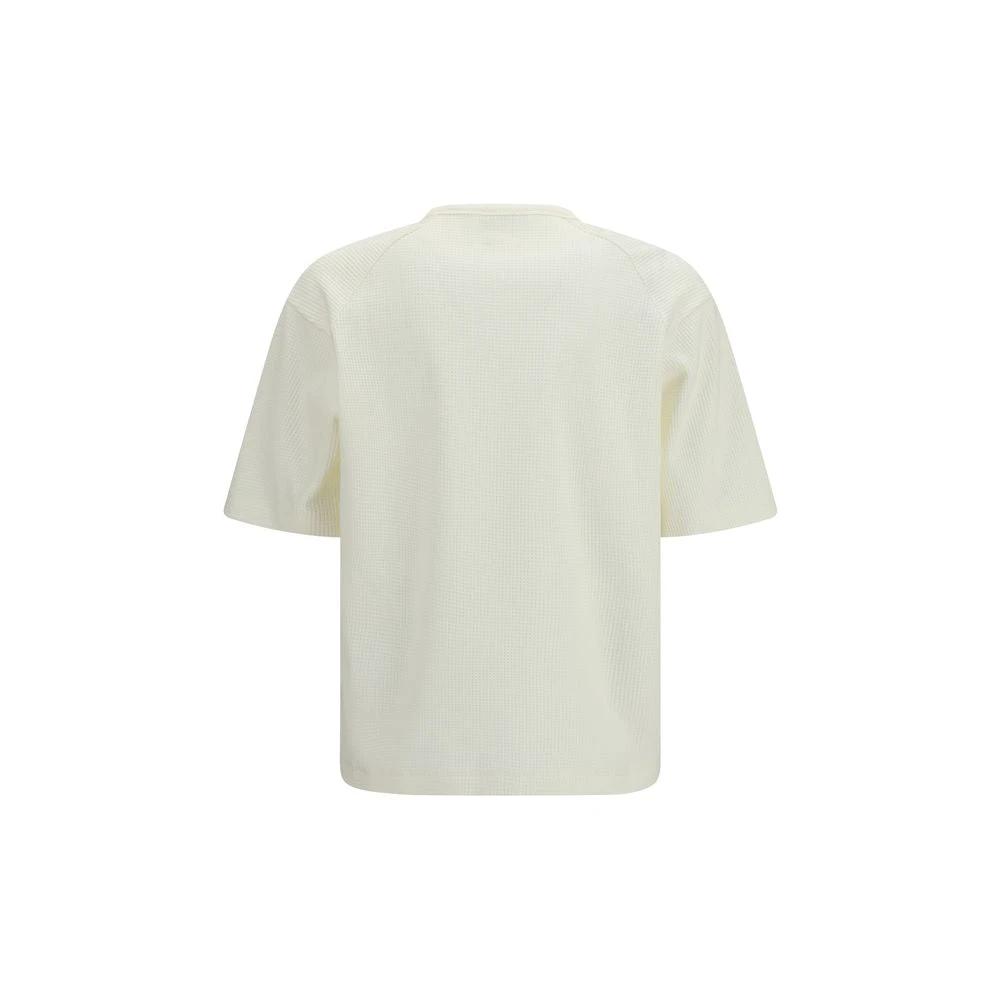 LAMINAR White Polyester T-Shirt