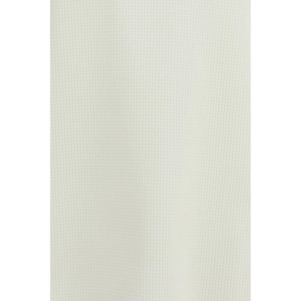 LAMINAR White Polyester T-Shirt