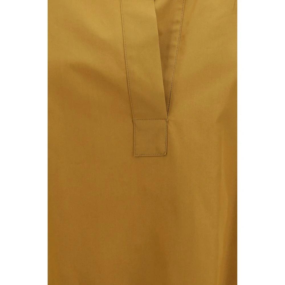 Max Mara Beige Cotton Shirt