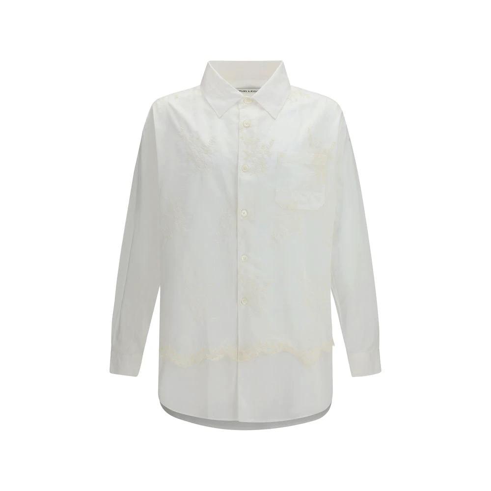 Our Legacy White Cotton Pattern Shirt