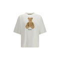 T-shirt en coton blanc Palm Angels
