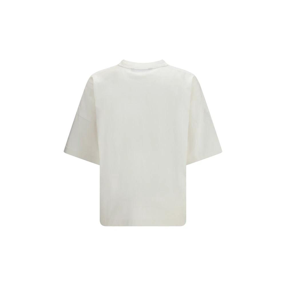T-shirt en coton blanc Palm Angels