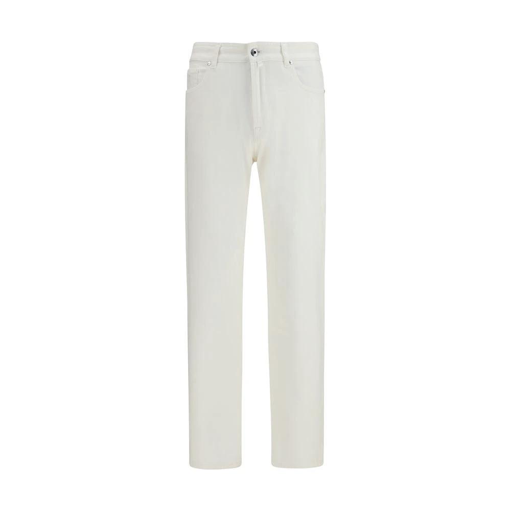 Jean droit homme – Moorer Milton-15 denim stretch coupe classique