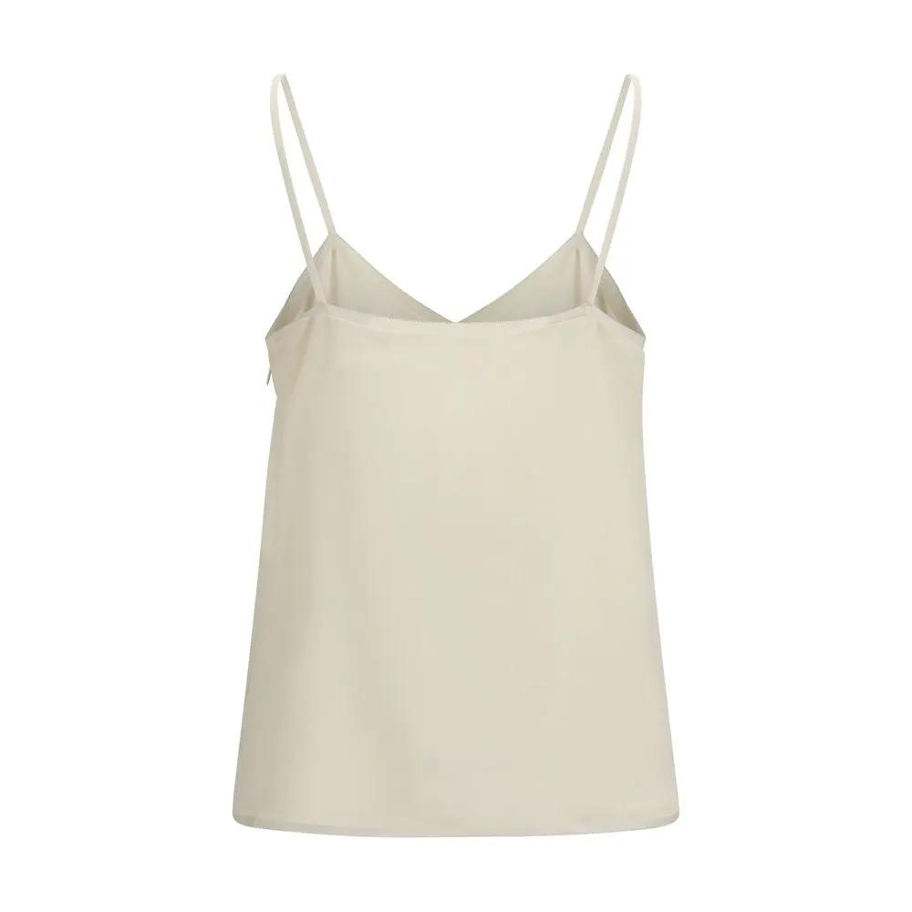 Chemisier en acétate beige Fabiana Filippi