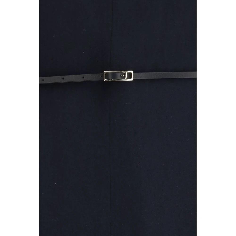 Robe longue Fabiana Filippi en viscose bleue