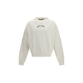 Palm Angels Beige Cotton Sweatshirt