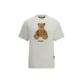 T-shirt en coton beige Palm Angels